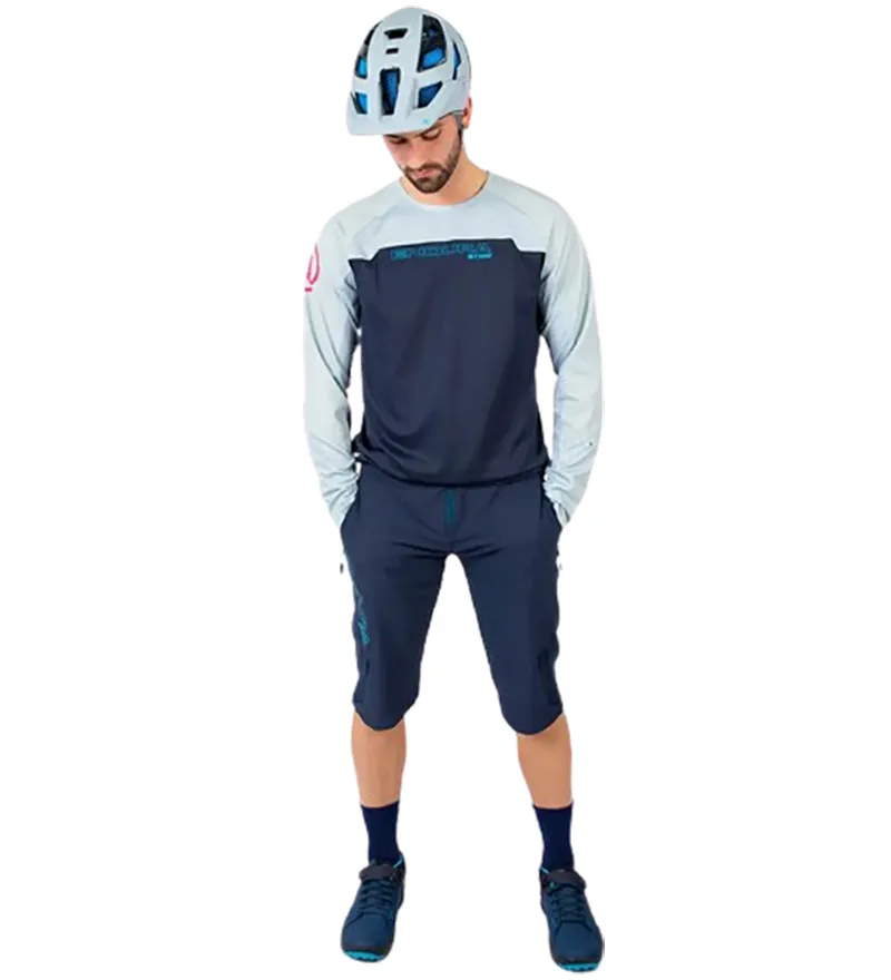 Endura MT500 Burner L/S Jersey Ink Blue-3